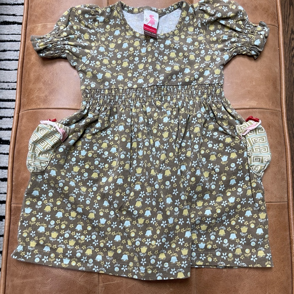 MATILDA JANE - 18 months - floral dress w/ side pockets